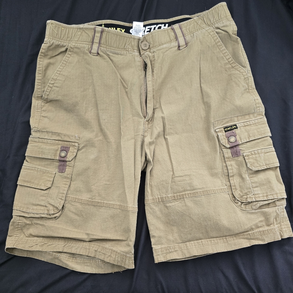 Stanley Men's Brown Cargo Shorts